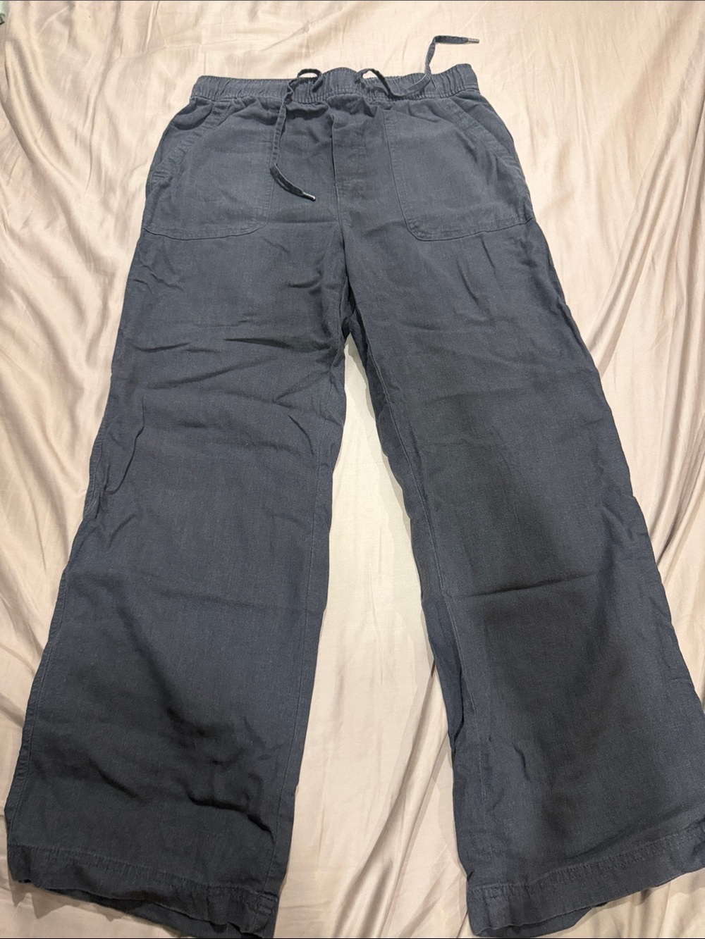 GAPDrawstring Wide-Leg Pants